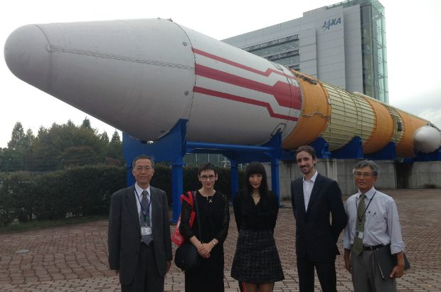 Visiting the Japanese space agency in Tsukuba (That's me on the 2nd Left!)