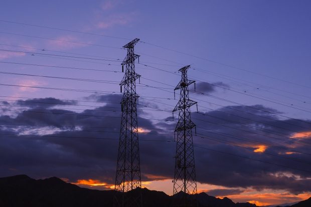 Image shows two electrical grids.