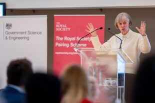 Speaking at the Royal Society Pairing Scheme 2024